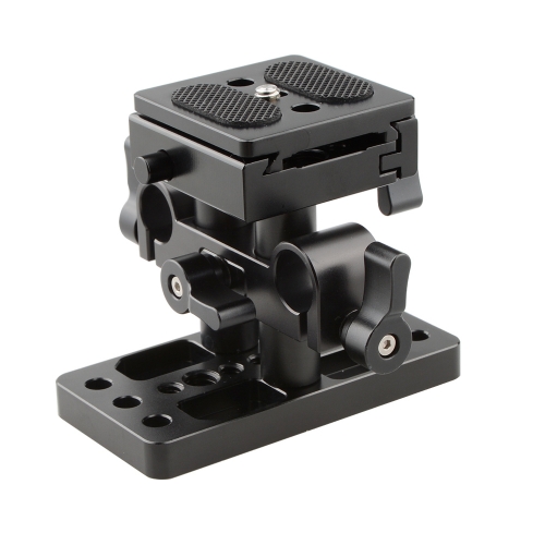 CAMVATE ARCA Style Quick Release Baseplate Pack (Height Adjustable)