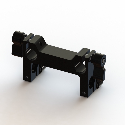 CAMVATE 4-Holes 15mm Rod Clamp For Mutually Perpendicular Rod Setup(Custom Made)