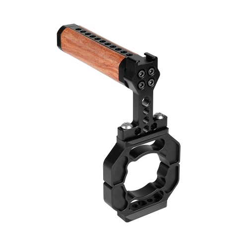 CAMVATE Extension Mounting Ring & Wooden Handgrip For DJI Ronin S Gimbal Stabilizer