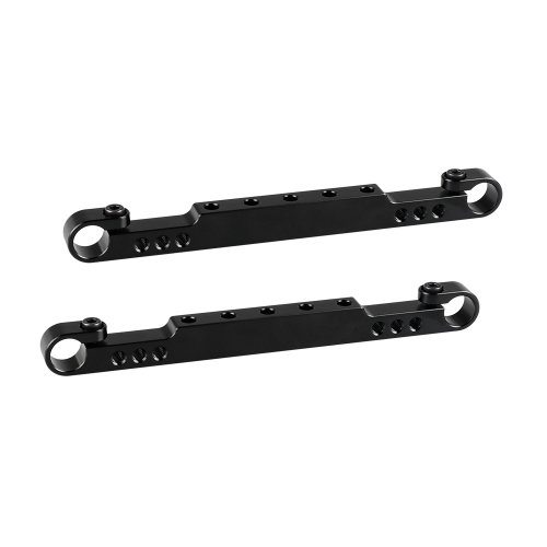 CAMVATE 200mm Aluminum Cross Bar With 15mm Rod Adapter For DIY Camera / Monitor Cage Rig (A Pair)