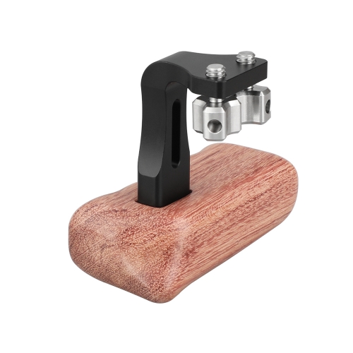 CAMVATE Reversible Wooden Hand Grip Medium Size With 1/4"-20 Thumbscrew Knob (Left Side)