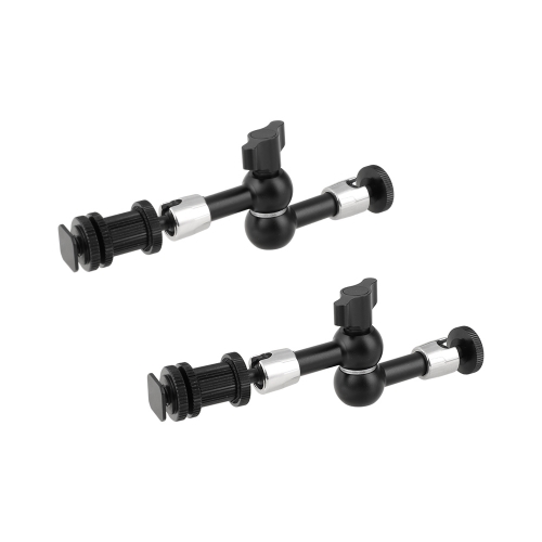 CAMVATE 7" Articulating Magic With Shoe Mount And 1/4" Screw Connector For Extending Accessories (2 Pieces)