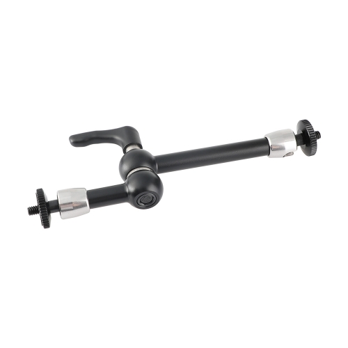 CAMVATE Upgraded 8" Articulating Magic Arm With Double-end 1/4" Ball Head Adapter & Strengthened Central Lock Knob