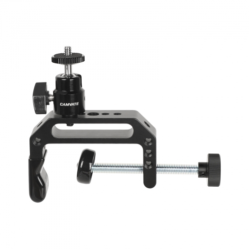 CAMVATE Universal Super C Clamp (Extended Edition) With 1/4"-20 Ball Head Support Holder For Photographic Accessories