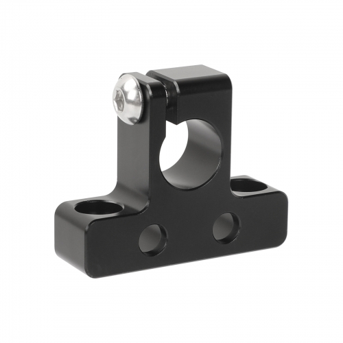 CAMVATE Simple 15mm Single Rod Clamp With 1/4"-20 Unthreaded Mounting Points
