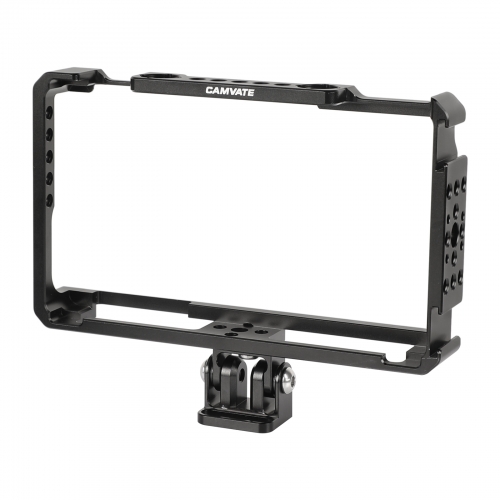 CAMVATE FeelWorld LUT6 & LUTS6 6" Monitor Cage Armor Bracket With Adjustable Monitor Support Holder
