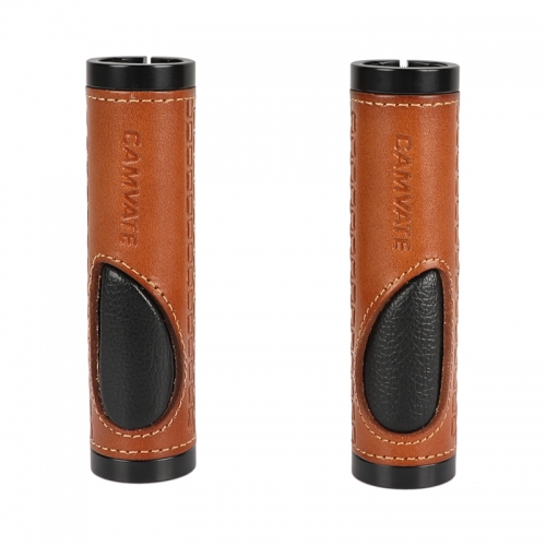 CAMVATE Leather Hand Grip Replacement (A Pair)