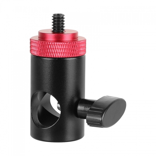 CAMVATE 16mm Light Stand Head With 1/4"-20 Thread Screw Mount For Camera Monitor / Flashlight
