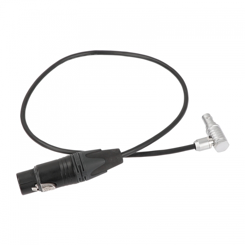CAMVATE Audio Cable XLR 3 Pin Female To 0B 6 Pin Male For ARRI Alexa Mini LF Camera (Right Angle)