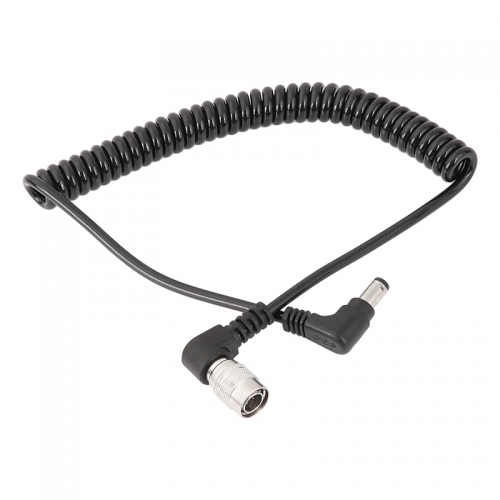 CAMVATE DC 2.5 To 4 Pin Male Right Angle Power Cable For Sound Devices 688 / 644 788T Zoom F4 / F8