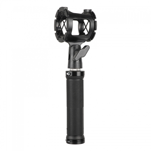 CAMVATE Adjustable Microphone Bracket Support With Rubber-covered Handgrip