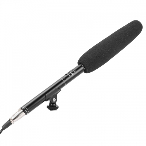 CAMVATE Professional 3.5mm Plug 5m Audio XLR Cable Condenser Shotgun Video Interview Microphone Kit For DSLR Camera / Camcorder