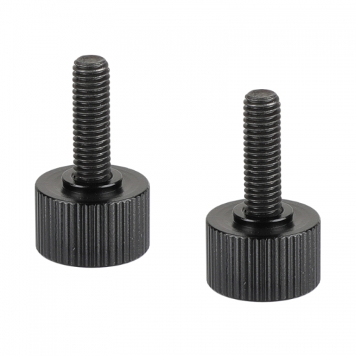 CAMVATE Black M5*15.7mm Hexagon Cup Head Thread Screw For Manfrotto Quick Release Plate (A Packet Of 2 Pieces)