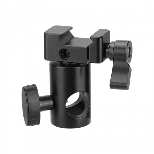 CAMVATE 16mm Light Stand Head Adapter With Standard NATO Rail Clamp
