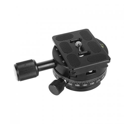 CAMVATE 360 Degree Rotating Panoramic Tripod Head Mounting Quick Release Plate Kit