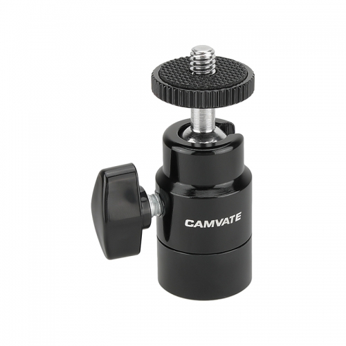 CAMVATE Multi-purpose Adjustable Ball Head Support Holder With 1/4"-20 Thumbscrew Mount & 5/8"-27 Thread Hole
